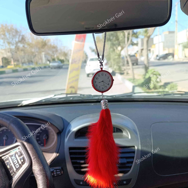 1pcs Watch Hanging Ornaments chain - Red image