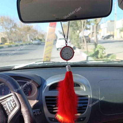 1pcs Watch Hanging Ornaments chain - Red image