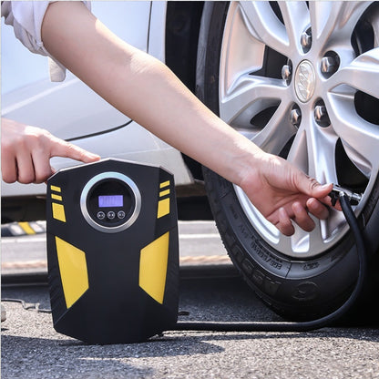 12V Tire Inflator Digital tool set Portable Car image 1