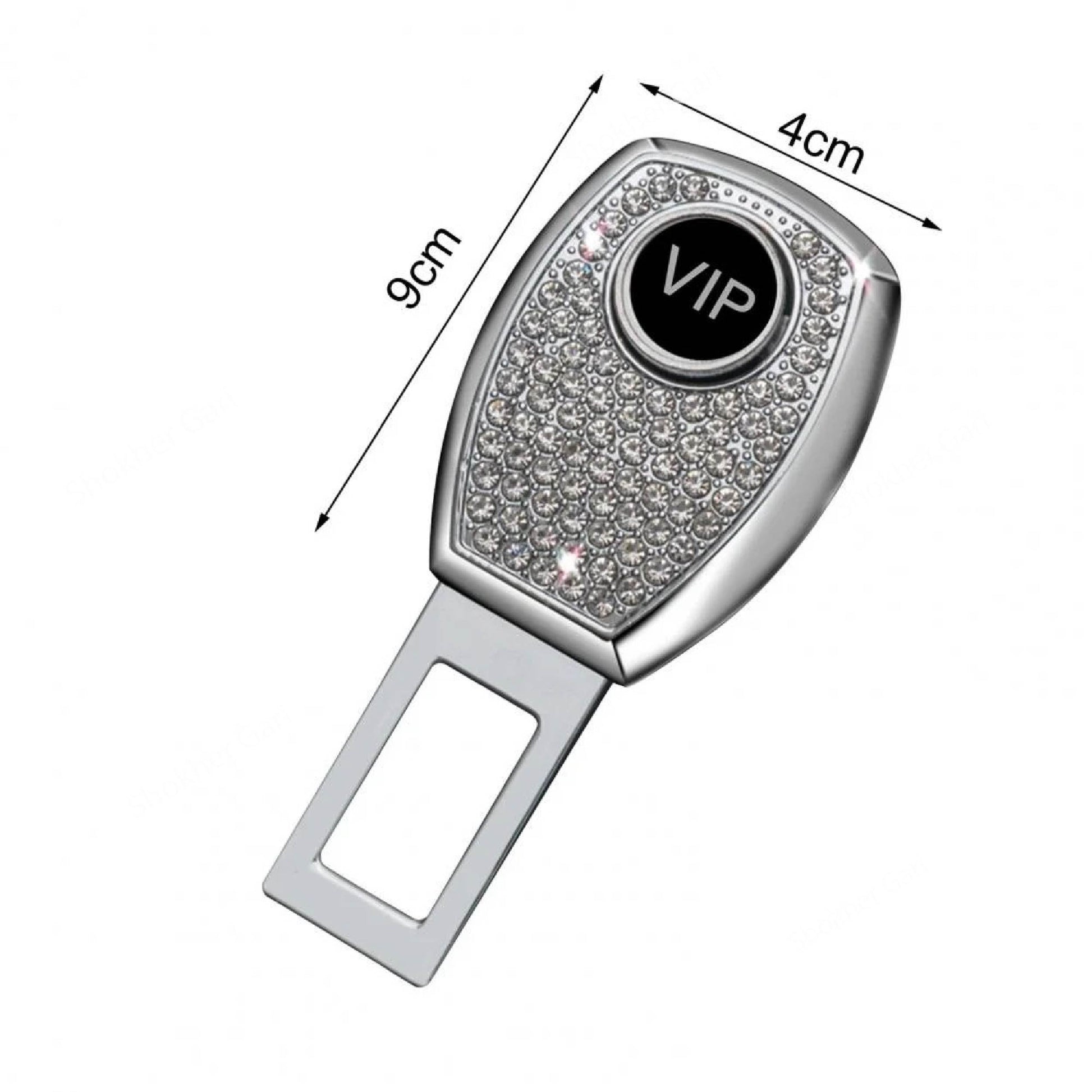 1 Pcs Vip Stone Car  2in 1 Buckle for seat belt image 2