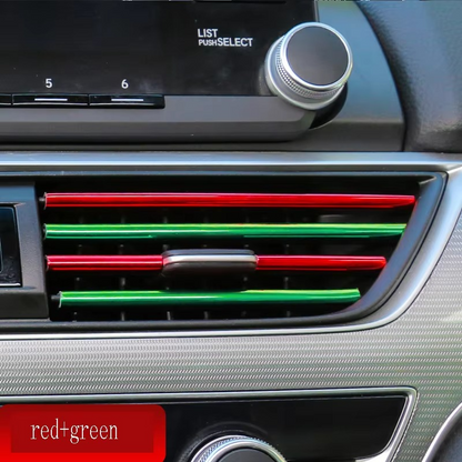 10 pcs set 20 cm Pipe Car AC Vent Blade Strip image 15