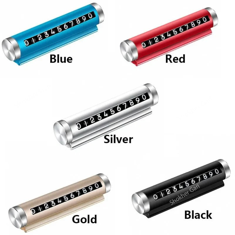 Car Plate Roller Parking Mobile number image 4