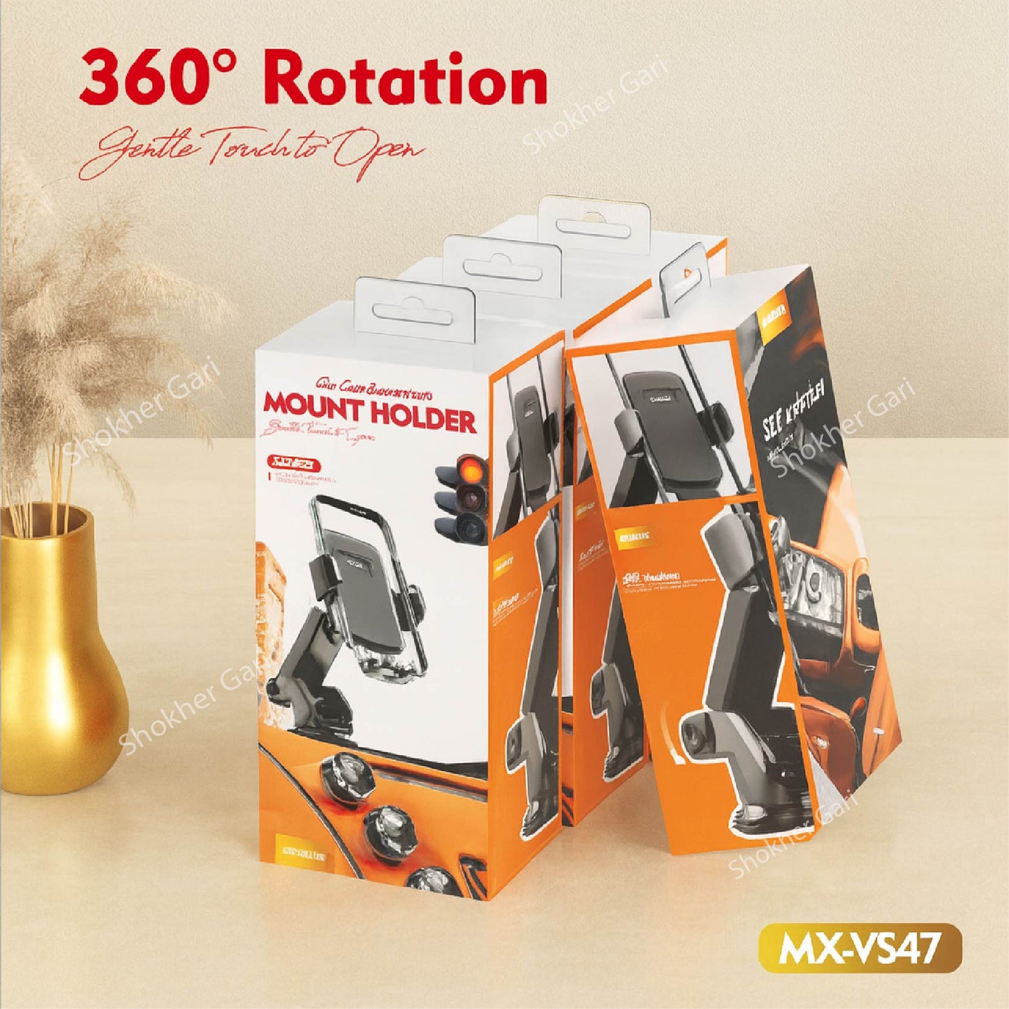 MOXOM MX-VS47 Dash &amp; Windshield Mobile Phone  holder image 1