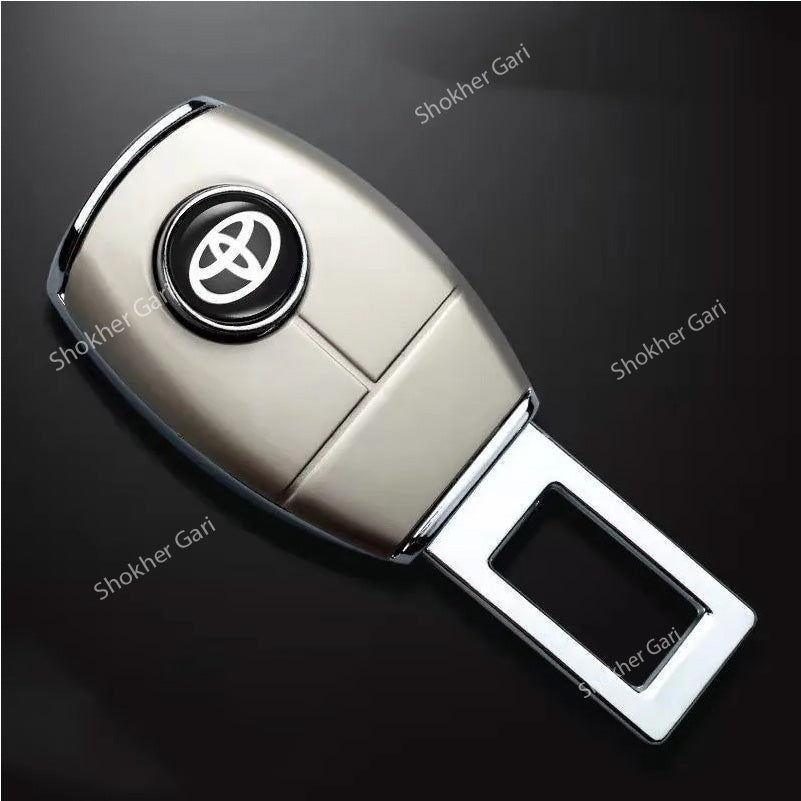 Car Seat Belt Buckle Clip and Safety Alarm Stopper - 1 Piece - Toyota image