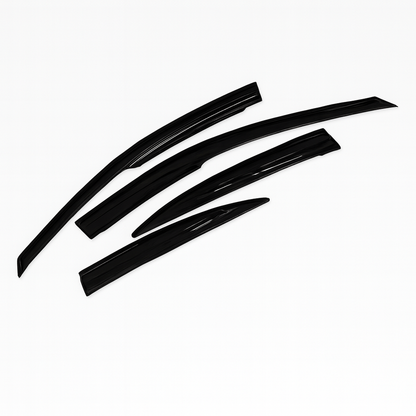 M/Y/P Car Door-Window Rain Shield / Rainshield 4 Pieces Set image 1