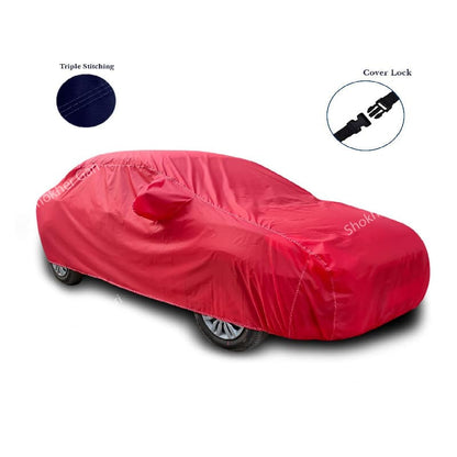 M/Y/P  Sedan / Mid SUV? SUV Car Body Cover- Heatproof , Dustproof and 90% Water Resistant Car Cover &amp; 100% Dustproof - 1790 TK, Red image
