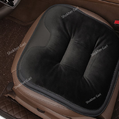 1pcs Universal Car Seat Under Cushion Velvet Pillow image 1