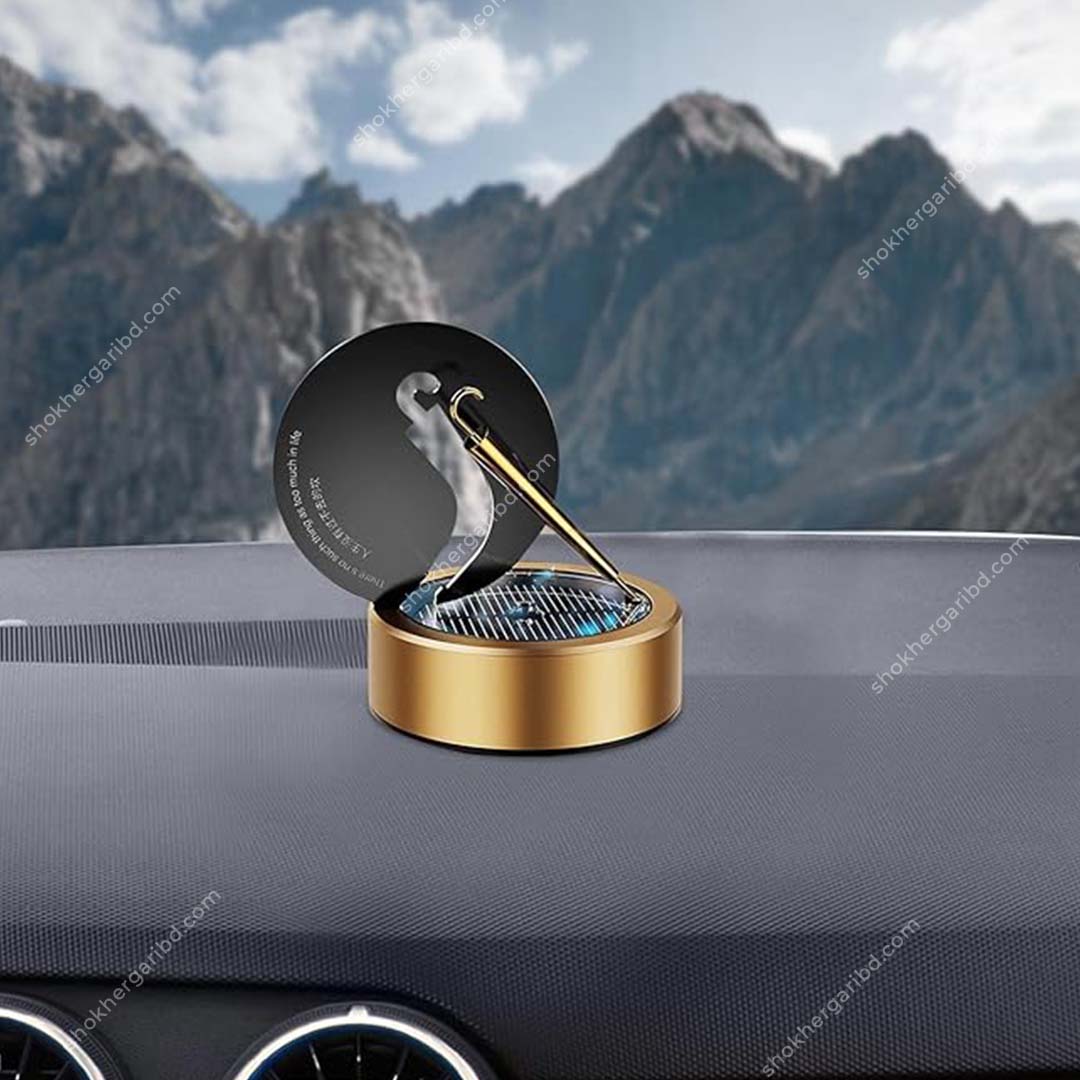 Helm style Solar Car Aroma Diffuser Air Freshener Perfume image 0