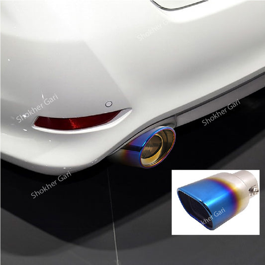 Exhaust Muffler Cap Stainless Steel 2 (B37CH) image 0