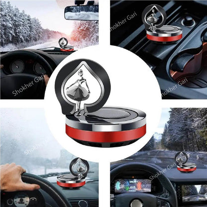 Dancing Girl Car Solar Perfume