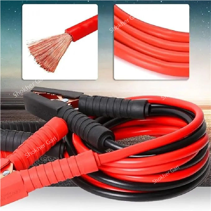 Car Battery Booster Cable - Car Battery Jumper Cables (500 AMP to 1000 APM) - 800 AMP image