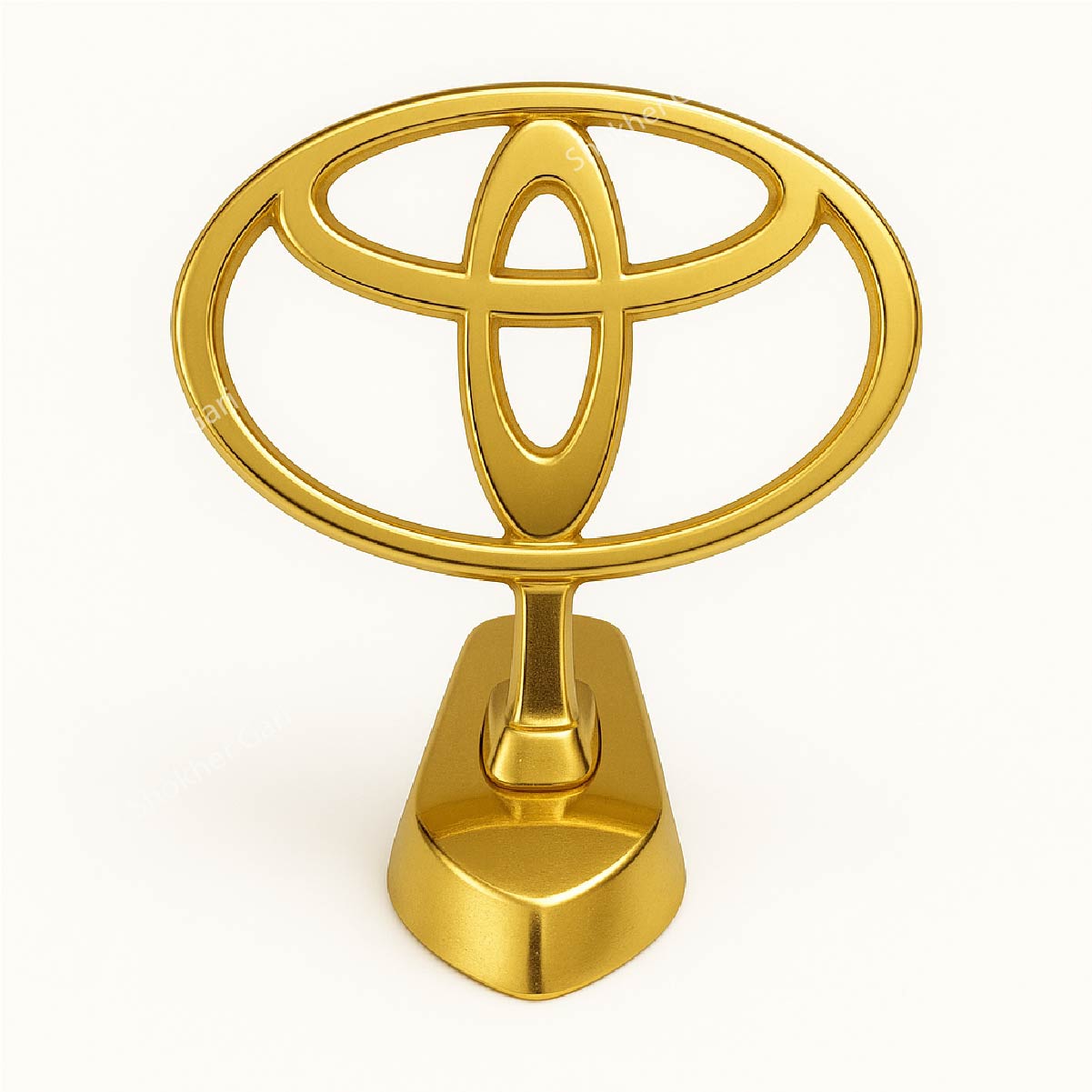 Car Golden Metal Front Hood Bonnet Logo image 2