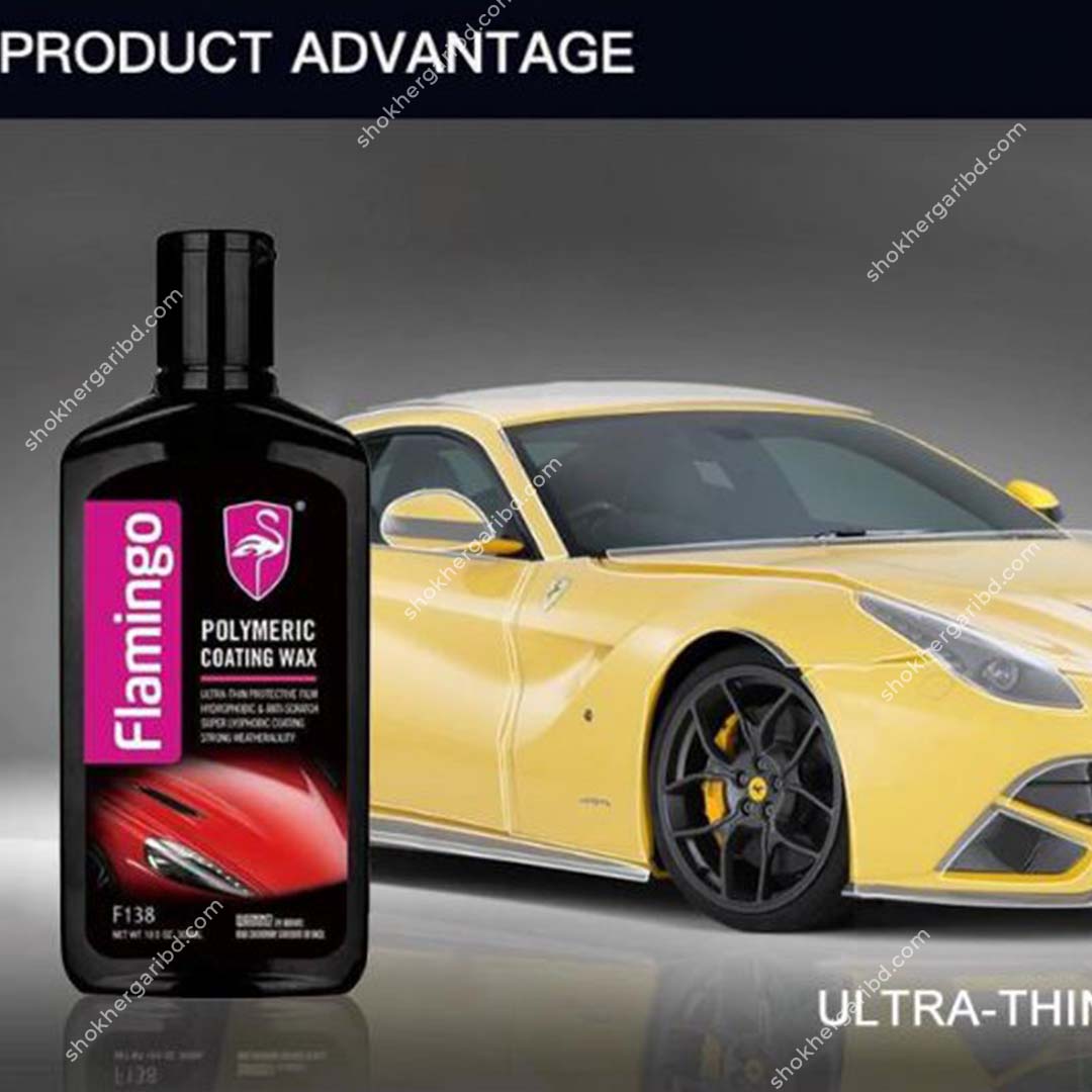 Flamingo Polymeric Coating Wax 300 ML 1 Pices image 4