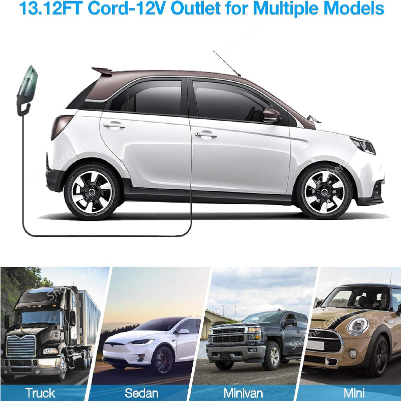 High Power Corded Car Vacuum Cleaner image 1