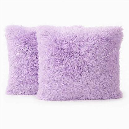 2Pcs set Fur Soft Cushion Cover pillow 43x43cm image 5