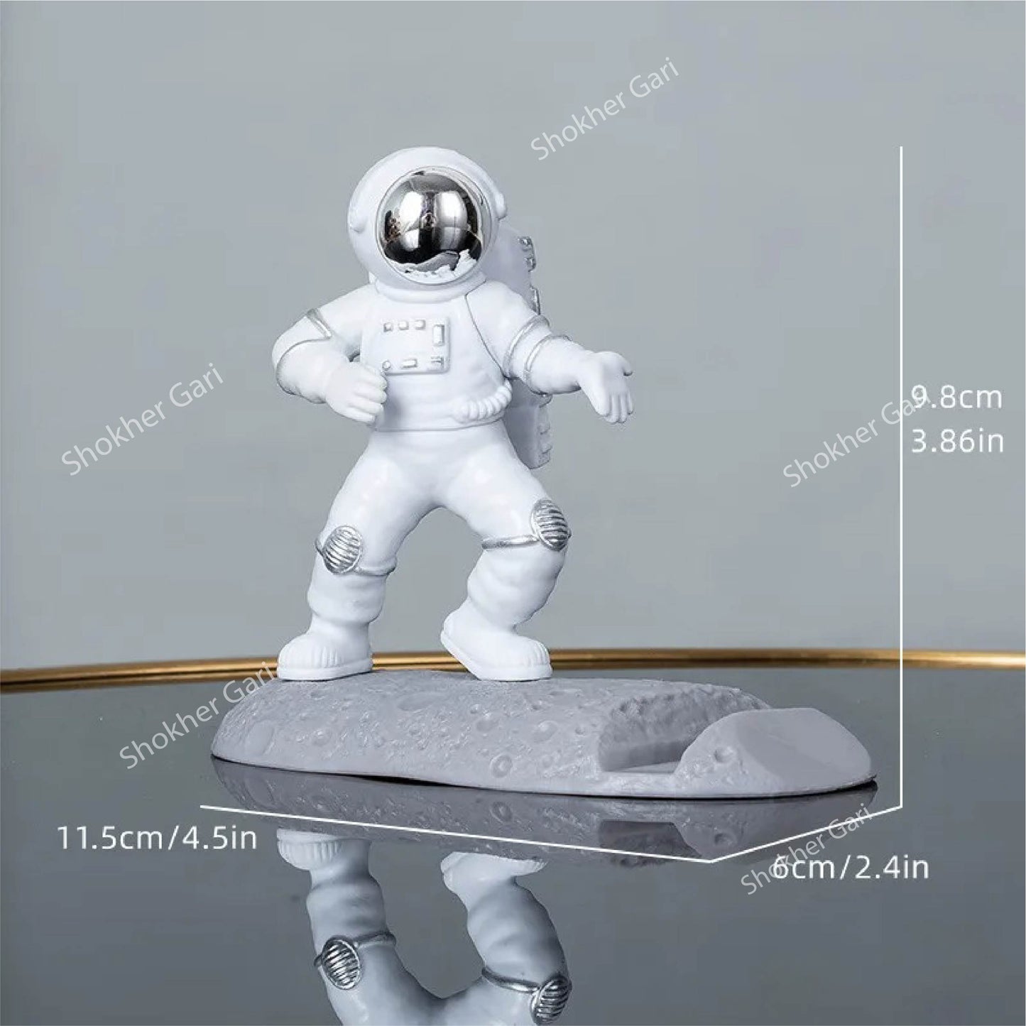 Astronaut Statue Office mobile Mount holder 1Pcs - 1 image
