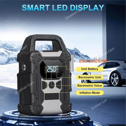 Digital Tire Inflator - Portable Air Compressor image 2