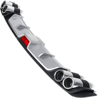 Universal Rear Bumper Diffuser Lip Spoiler image 4