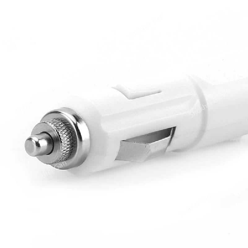 Dual USB Port 3 Lighter Socket Fast Charging Car Charger Adapter image 1