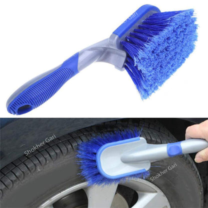 Multi color Car Tire Cleaning Brush image 2