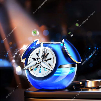 Car Solar Fragrance Cool Round Aircraft Aromatherapy image 6