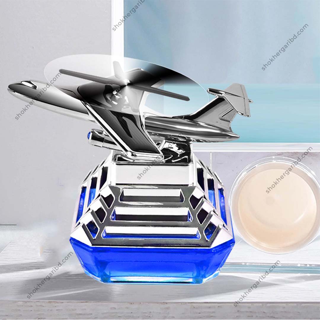 Car High Quality Air Plane Transparent Solar Perfume image 2
