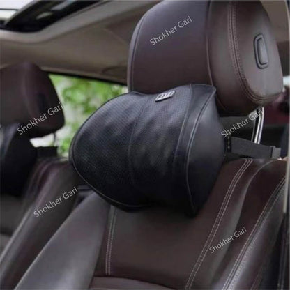 1pcs Drop style Sweet leather neck pillow - Black image