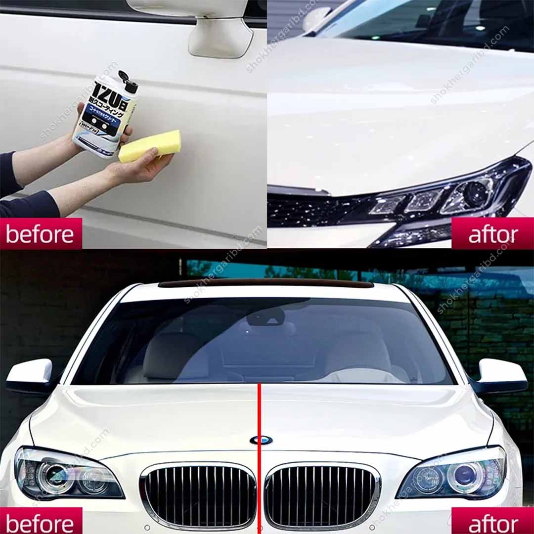 Soft99 Coating and Cleaning Liquid Wax 500ML image 1