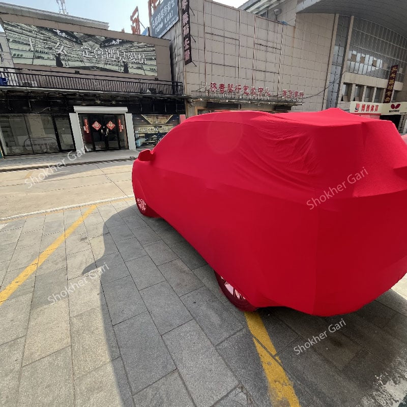 M/Y/P  Mid Size SUV Cover \ Car Cover \ Dust Cover \ Car Body Cover Umbrella Fabric 90% Water Resistant image 9