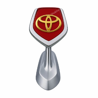 Red Stylish Metal Car Bonnet Logo image 3
