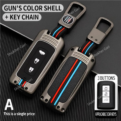 M/Y Zinc Alloy Key Cover Protection Metal Remote Cover For Toyota , Honda, Nissan, Mitsubishi,Hyundai, MG ,BMW Strong Key Cover image 8