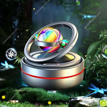 Planet Style Car Dashboard Solar Perfume image 1