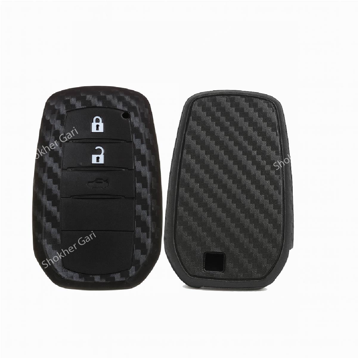 M/Y PVC Soft Carbon Style Remote Cover image 5