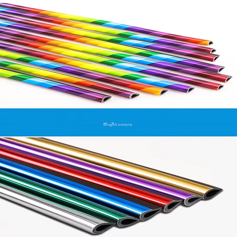 10 pcs set 20 cm Pipe Car AC Vent Blade Strip image 19