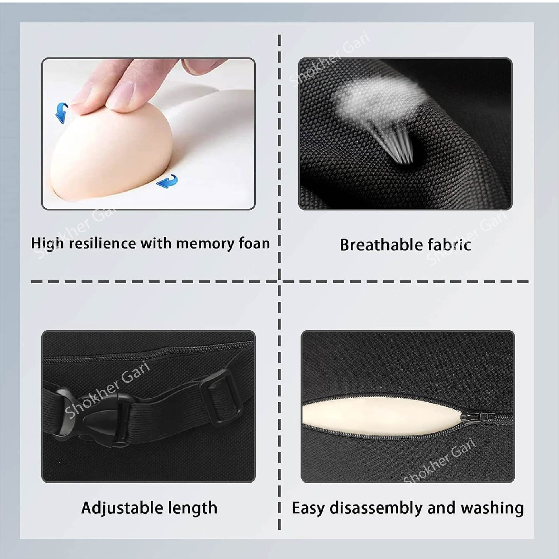 High Quality Neck and Back Support 1 set image 3