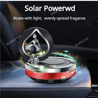 Dancing Girl Car Solar Perfume