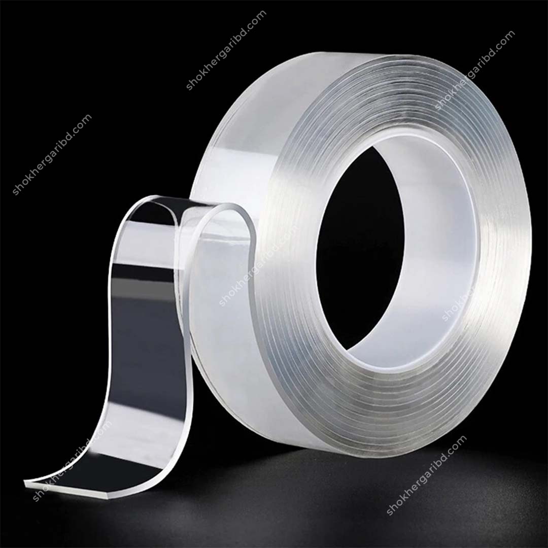 Nano Tape Transparent Reusable Double Sided Adhesive 2cm 3 meter image 2