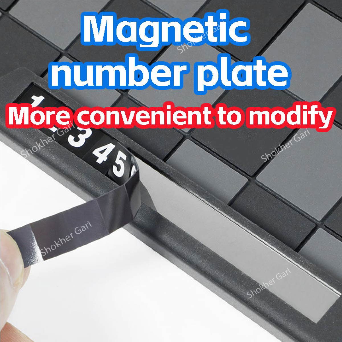 1pcs Sports Flat Mobile Number Anti-Slip Pad image 7