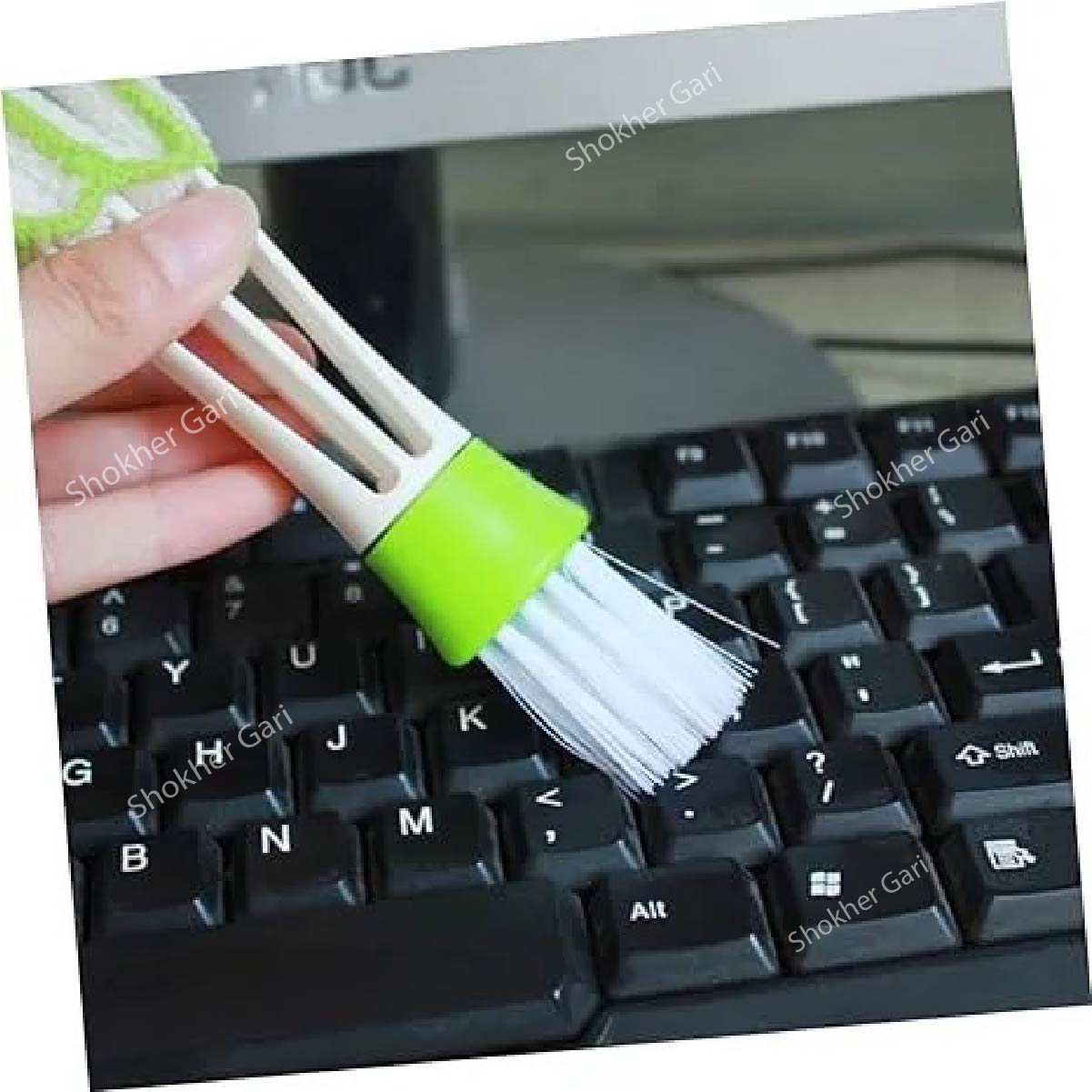 Multifunctional Car Ac Vent Cleaner Brush image 2