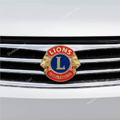 Lions Clubs International Logo For Car Grille image 3