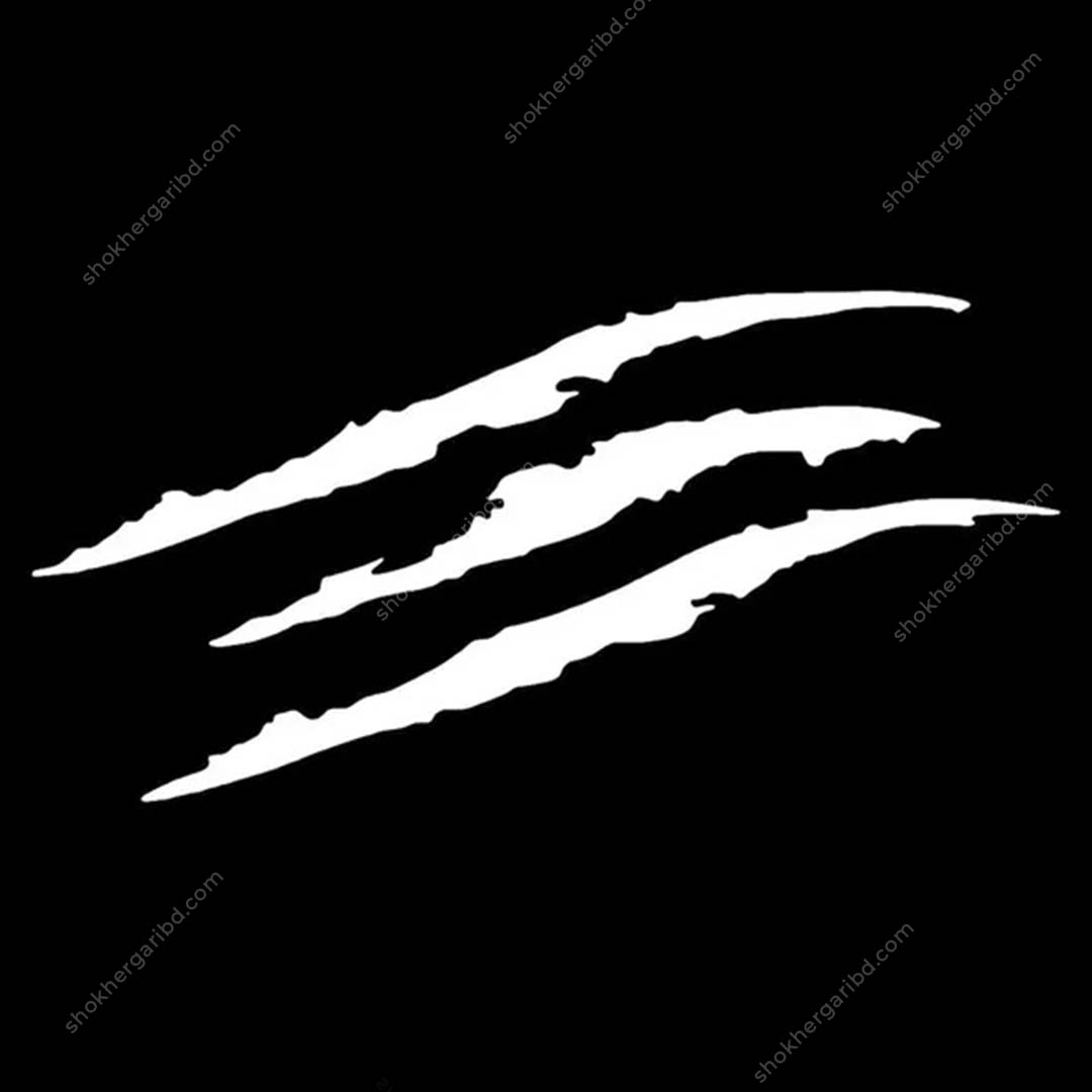 2pcs Claw Marks Sticker For Car Headlight image 8