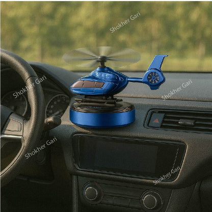 Army Style Solar Powered Air Freshener For Car Dashboard Decoration and Fragrance (2 in 1) image 3