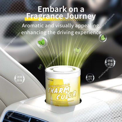 Cars Fruity Aroma Natural Plant  120g Long-lasting  Car Perfume Air Freshener - Seaside Citrus image