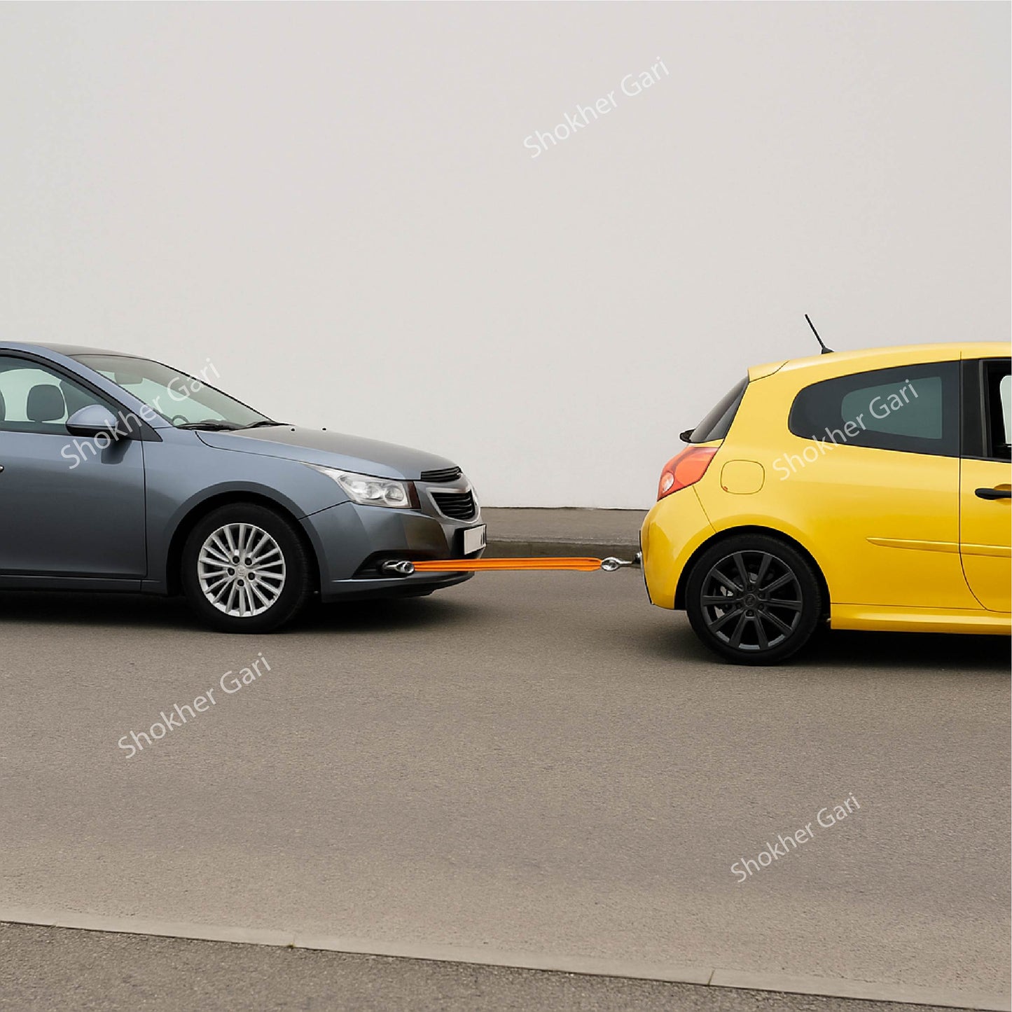 Heavy-duty towing rope – 3 Ton High-capacity strong tow strap image 1