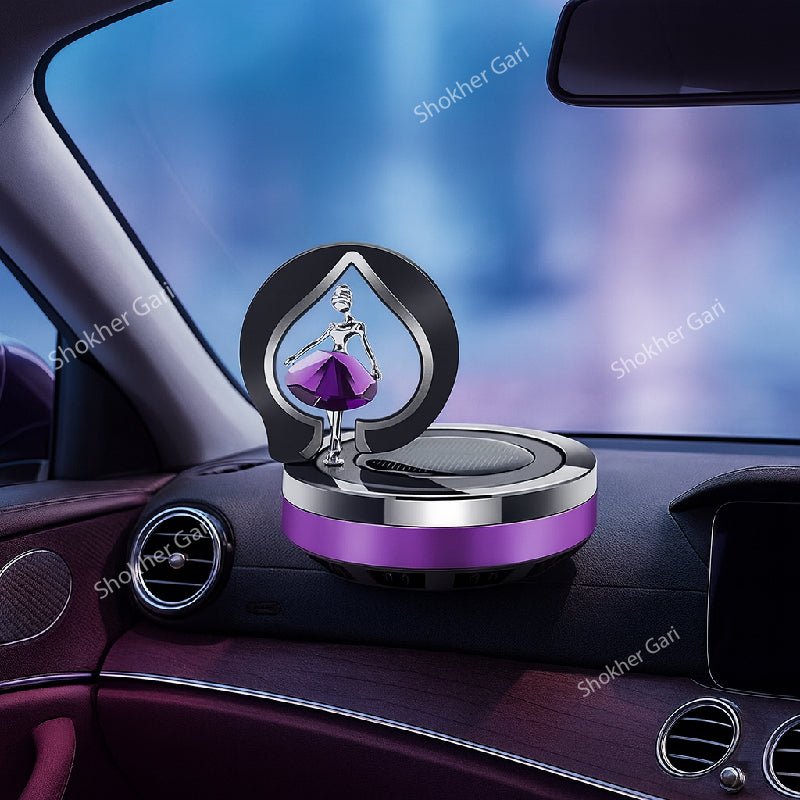 Dancing Girl Car Solar Perfume