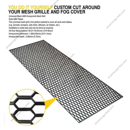 Car Grill Mesh Universal Car Grill Mesh Car Front 1 Roll image 6