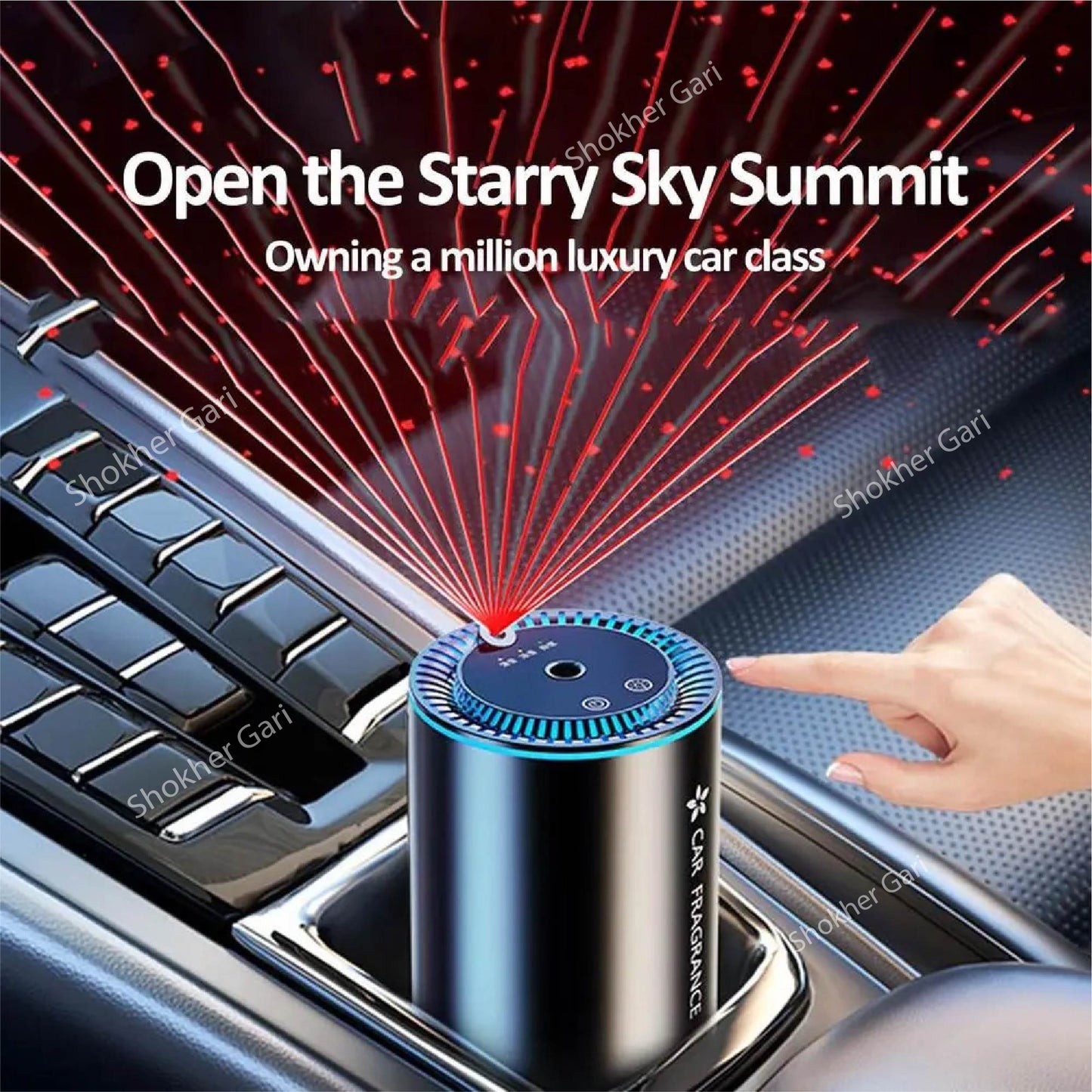 Smart Car Diffuser Air Freshener Quick And Safe Car Air Freshener Aromatherapy image 1