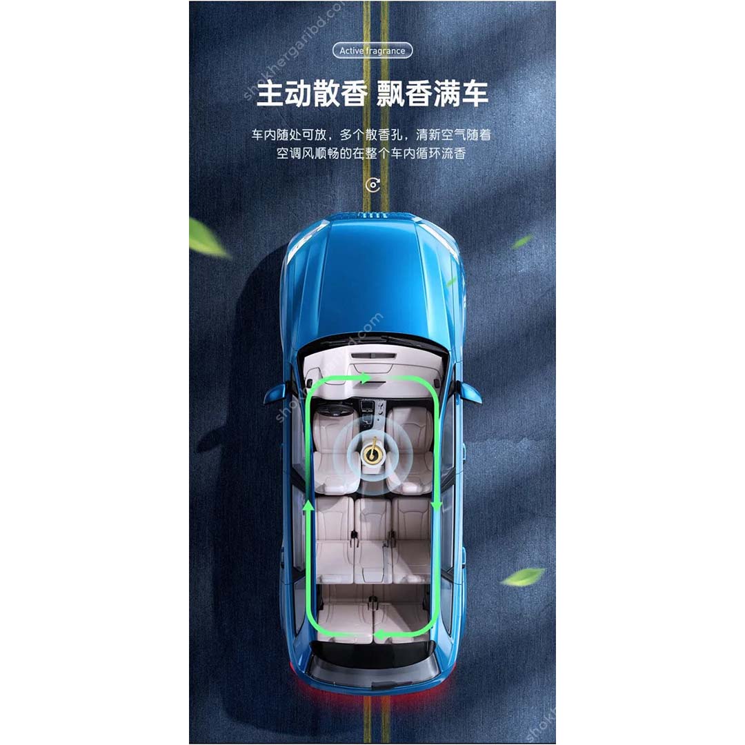 Calyrex Hanging Car Fish Style Solar Air Freshener image 2