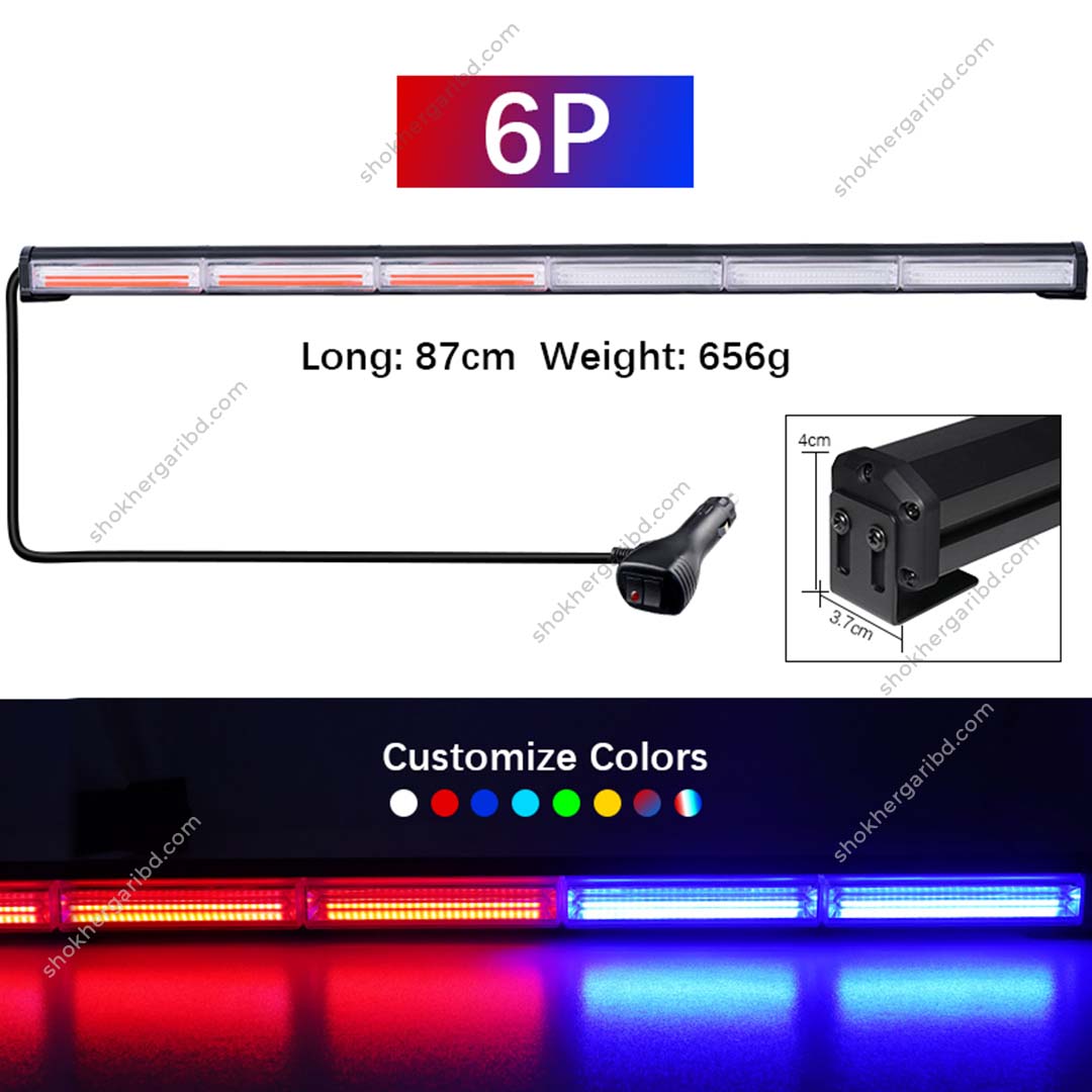 Car Dashboard Big Police Light 1pcs image 6