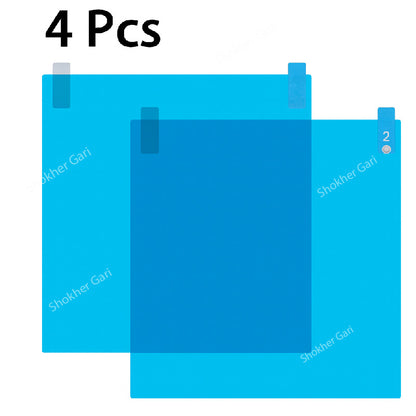 Car Mirror and Window Anti Rain Film 4pieces set image 2